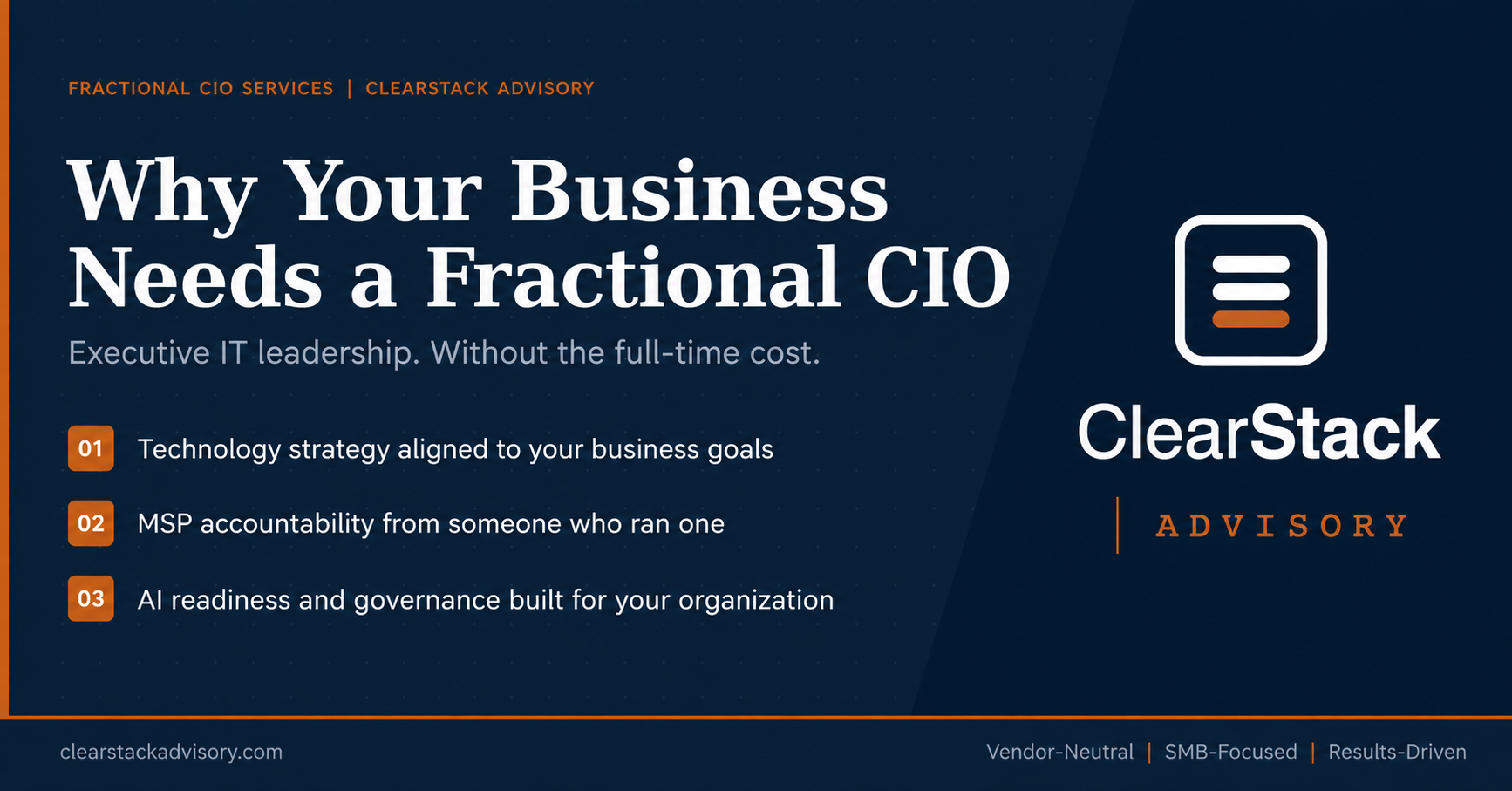 Why Your Business Needs a Fractional CIO Today